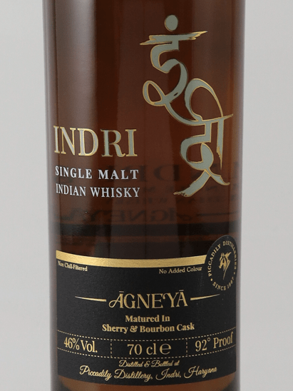 Indri Single Malt Whisky Agneya - Bottle Of Japan