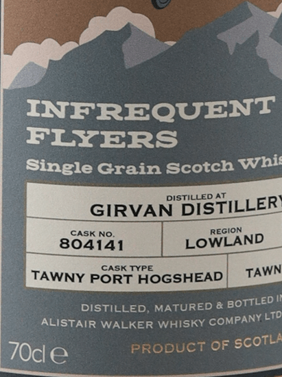 Infrequent Flyer Garvian 27 Year Old 1997 - Bottle Of Japan