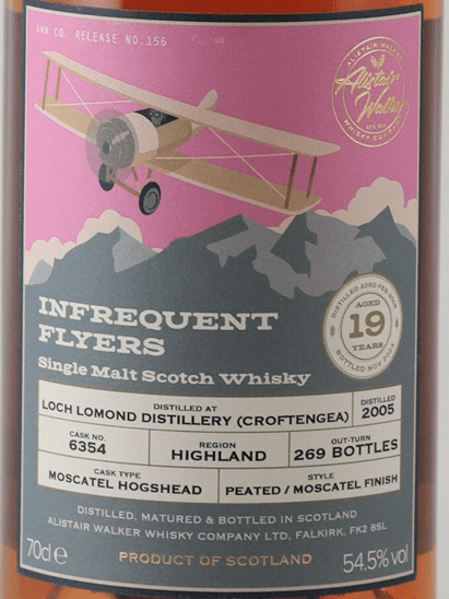 Infrequent Flyer Loch Lomand 19 Year Old 2005 - Bottle Of Japan