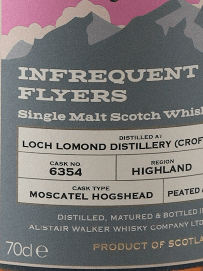 Infrequent Flyer Loch Lomand 19 Year Old 2005 - Bottle Of Japan