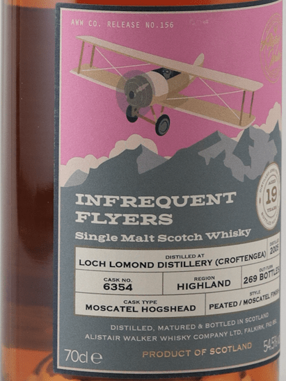 Infrequent Flyer Loch Lomand 19 Year Old 2005 - Bottle Of Japan