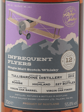 Load image into Gallery viewer, Infrequent Flyer Tullibardine 12 Year Old 2012 - Bottle Of Japan
