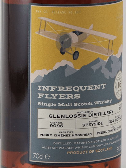 Infrequent Flyers Glenlossie 16 Year Old 2009 - Bottle Of Japan