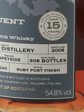 Load image into Gallery viewer, Infrequent Flyers Glenspey 15 Year Old 2008 - Bottle Of Japan