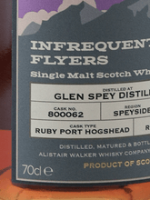 Load image into Gallery viewer, Infrequent Flyers Glenspey 15 Year Old 2008 - Bottle Of Japan