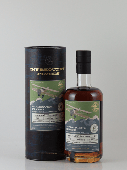 Infrequent Flyers Strathmill 16 Year Old 2008 - Bottle Of Japan
