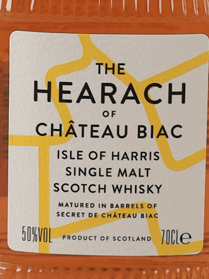 Isle of Harris The Hebridean Chateau Biac Single Malt - Bottle Of Japan