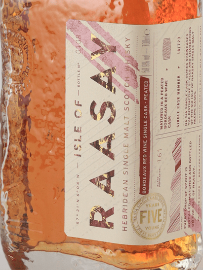 Isle of Raasay Na Sia 5 Year Old Bordeaux Red Wine Cask Peated - Bottle Of Japan