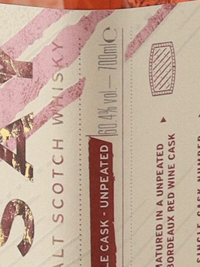 Isle of Raasay Na Sia 5 Year Old Bordeaux Red Wine Cask Unpeated - Bottle Of Japan