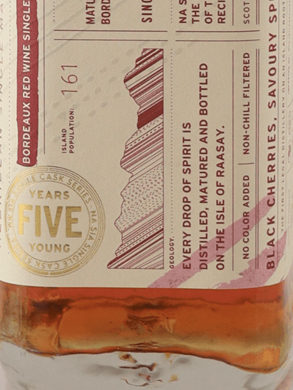 Isle of Raasay Na Sia 5 Year Old Bordeaux Red Wine Cask Unpeated - Bottle Of Japan