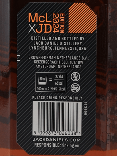 Jack Daniel's McLaren Edition 2024 1L - Bottle Of Japan