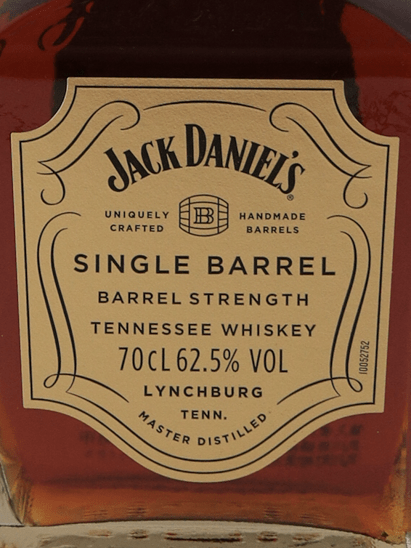 Jack Daniel's Single Barrel Barrel Strength Barrel No23 - 07837 - Bottle Of Japan