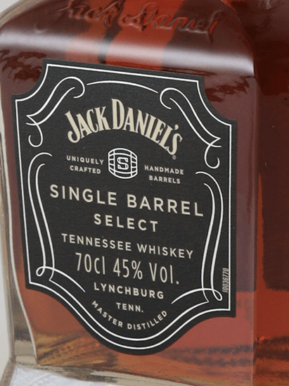 Jack Daniel's Single Barrel Metal Gauge - Bottle Of Japan
