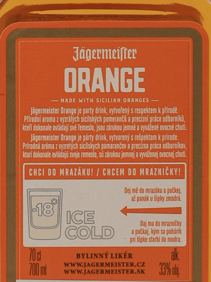 Jagermeister Orange - Bottle Of Japan