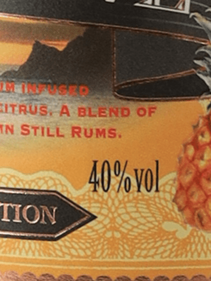 Jamaica Cove Pineapple Rum - Bottle Of Japan