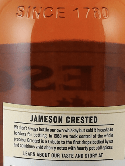 Jameson Crested - Bottle Of Japan