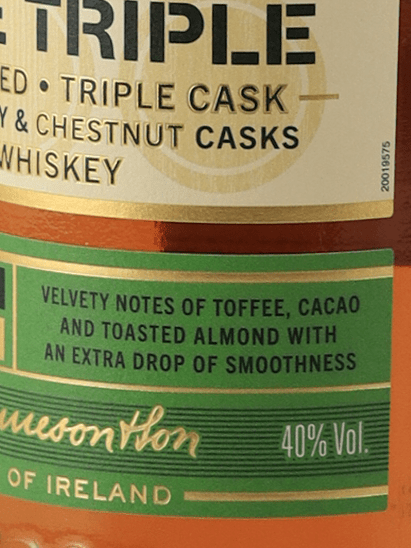 Jameson Triple Triple 700ml - Bottle Of Japan