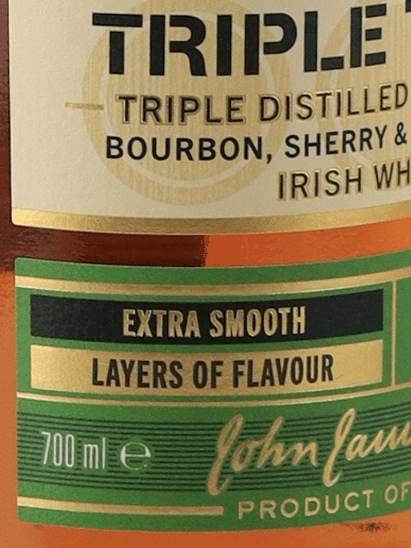 Jameson Triple Triple 700ml - Bottle Of Japan