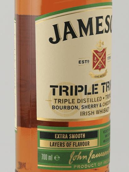 Jameson Triple Triple 700ml - Bottle Of Japan