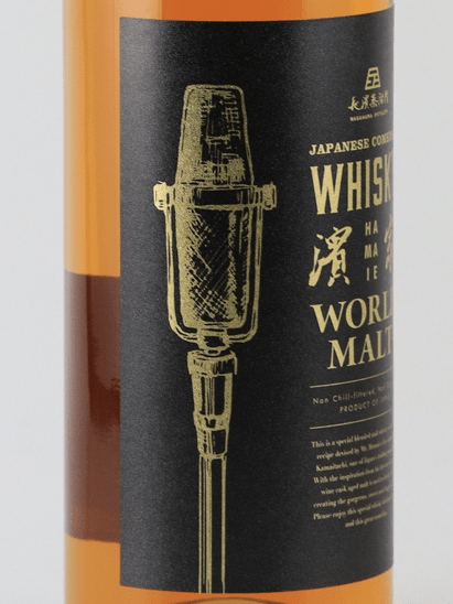 Japanese Comedian Whiskey Hama World Malt - Bottle Of Japan