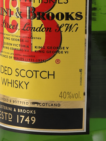 J&B Rare - Bottle Of Japan