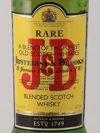 J&B Rare - Bottle Of Japan