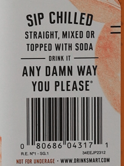 Jim Beam Peach - Bottle Of Japan