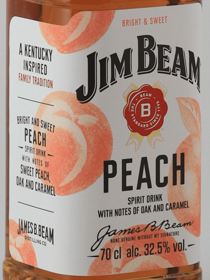 Jim Beam Peach - Bottle Of Japan