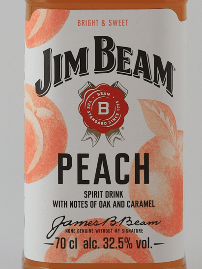 Jim Beam Peach - Bottle Of Japan