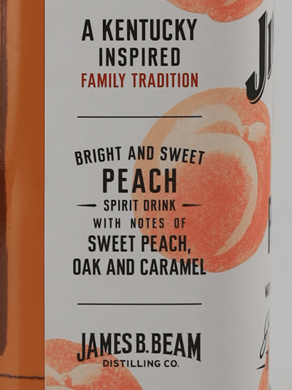 Jim Beam Peach - Bottle Of Japan