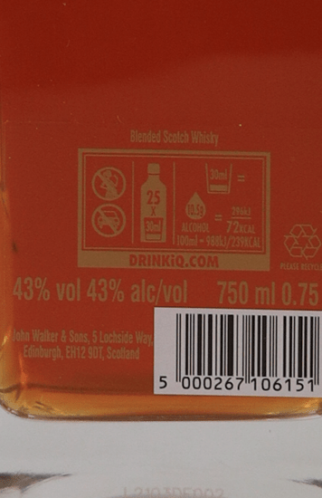 Johnnie Walker King George V - Bottle Of Japan