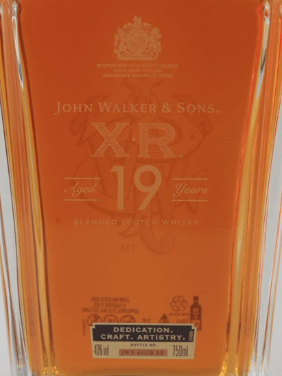 Johnnie Walker XR 19 Year Old - Bottle Of Japan