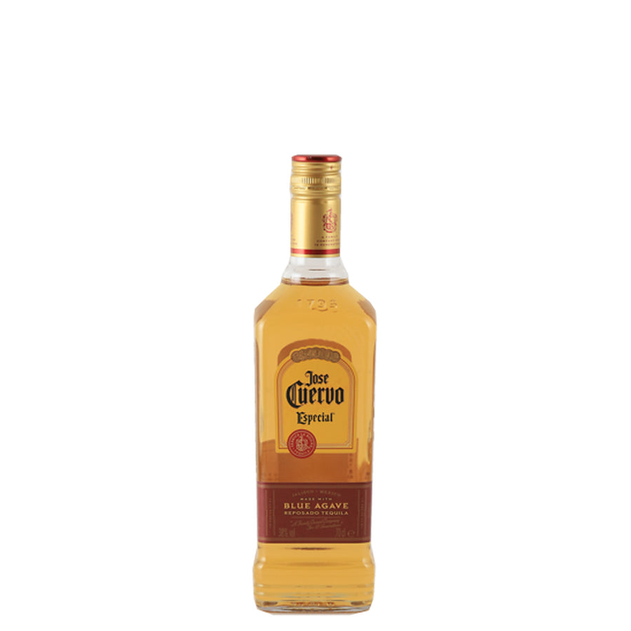 Jose Cuervo Especial Reposado tequila, bottle front view