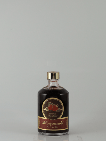 Kanegasaki Barrel Aged Crème de Framboise 500ml - Bottle Of Japan
