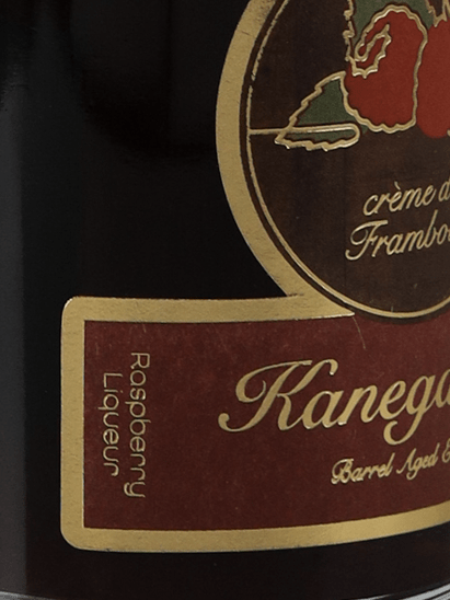 Kanegasaki Barrel Aged Crème de Framboise 500ml - Bottle Of Japan