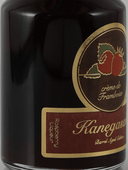 Kanegasaki Barrel Aged Crème de Framboise 500ml - Bottle Of Japan