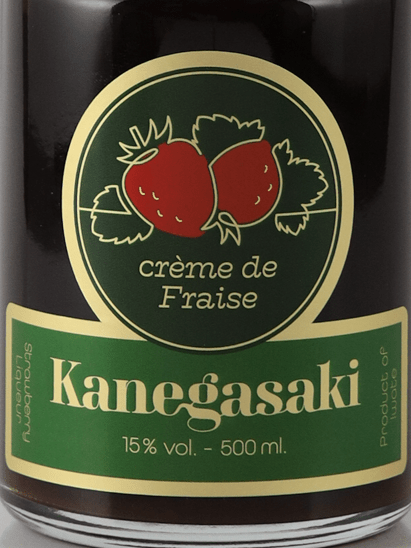 Kanegasaki Creme de Fraise - Bottle Of Japan