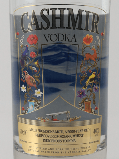 Kashmir Vodka - Bottle Of Japan
