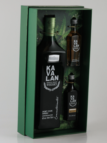 Kavalan Concertmaster Port Finish Gift Set - Bottle Of Japan