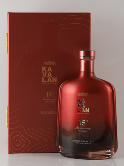 Kavalan Oloroso Sherry Cask Strength 15th Anniversary - Bottle Of Japan