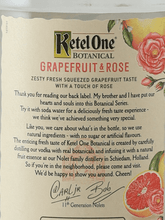 Load image into Gallery viewer, Ketel One Vodka Grapefruit &amp; Rose 1L - Bottle Of Japan
