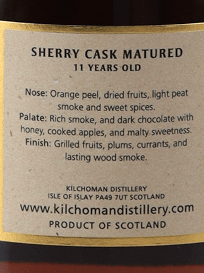 Kilchoman 100% Islay 11 Year Old - Bottle Of Japan
