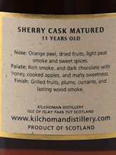 Load image into Gallery viewer, Kilchoman 100% Islay 11 Year Old - Bottle Of Japan
