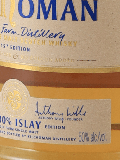 Kilchoman 100% Islay 15th Edition - Bottle Of Japan