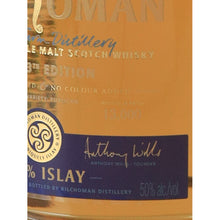 Load image into Gallery viewer, Kilchoman 100% Islay 13th Edition Single Malt Scotch Whisky 700ml - bottled volume and strength detail