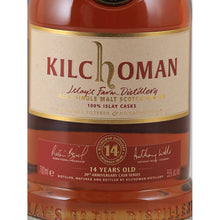 Load image into Gallery viewer, Kilchoman 100% Islay 14 Year Old 2011 20th Anniversary 55% 700ml whisky - front label