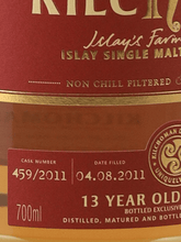 Load image into Gallery viewer, Kilchoman 13 Year Old 2011 Bourbon Barrel - Bottle Of Japan