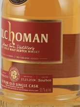 Load image into Gallery viewer, Kilchoman 13 Year Old 2011 Bourbon Barrel - Bottle Of Japan