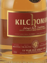 Load image into Gallery viewer, Kilchoman 13 Year Old 2011 Bourbon Barrel - Bottle Of Japan