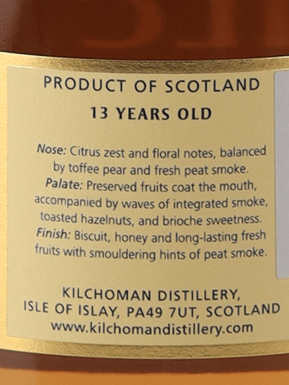 Kilchoman 13 Year Old - Bottle Of Japan